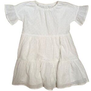 Gymboree  White /Ivory Eyelet Girl's  Dress, Size 7
